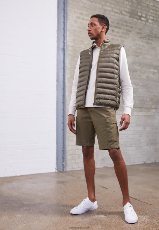 عسكرية باهتة Tommy Hilfiger جون حزام البضائع السراويل 446444384