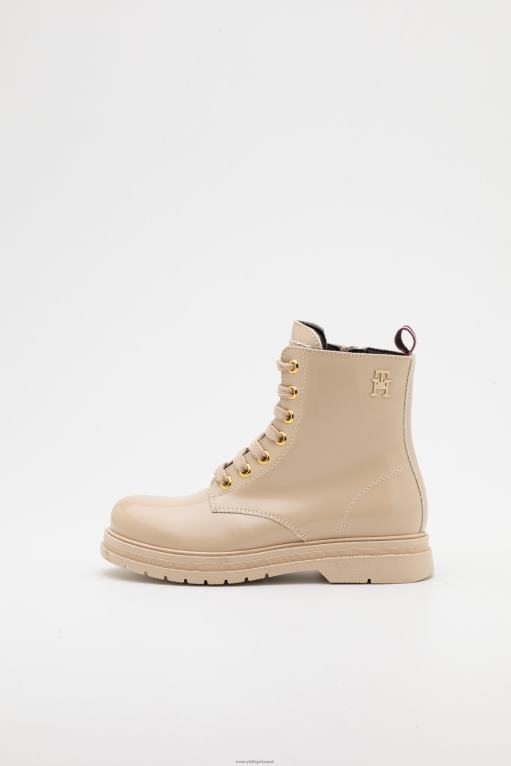 اللون البيج Tommy Hilfiger أحذية الكاحل الدانتيل متابعة 446444390