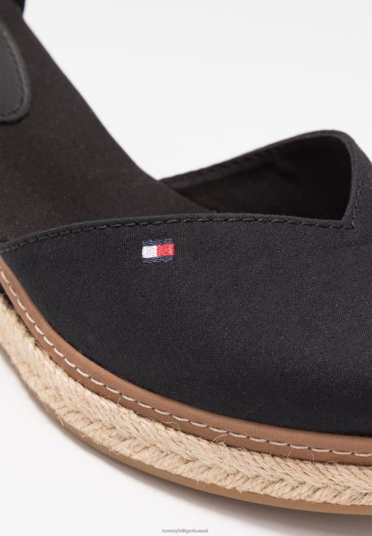 أسود Tommy Hilfiger حذاء كعب متوسط ​​مغلق عند الأصابع 446444397