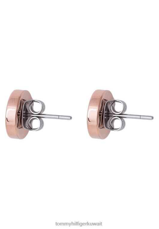 روزا © ذهبي اللون Tommy Hilfiger الأقراط التوقيع الكلاسيكية 446444436