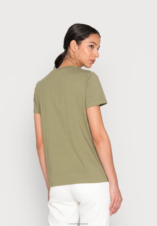 الحدائق Tommy Hilfiger تي شيرت برقبة دائرية وطبعة جرافيك 446444486