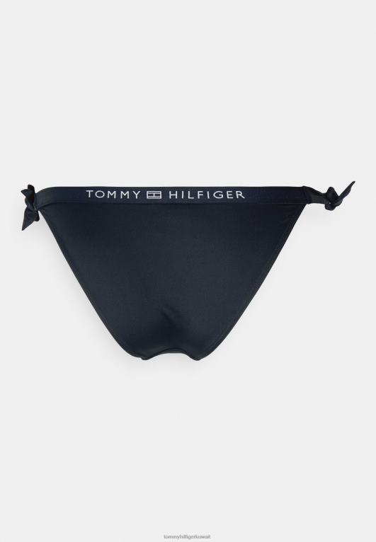 سماء الصحراء Tommy Hilfiger ربطة عنق جانبية على الجزء السفلي من البكيني 446444578
