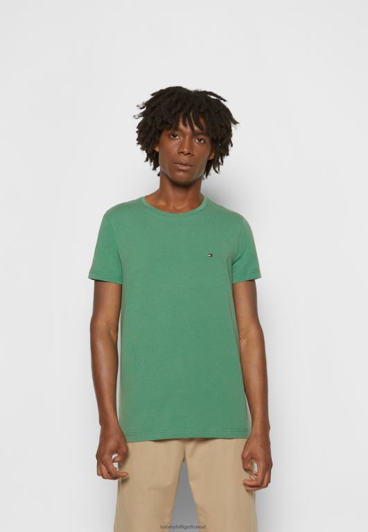 الأخضر المركزي Tommy Hilfiger تي شيرت أساسي 446444592