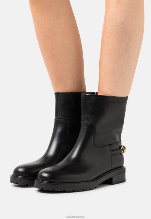 أسود Tommy Hilfiger تطور أحذية الكاحل الكلاسيكية 446444594