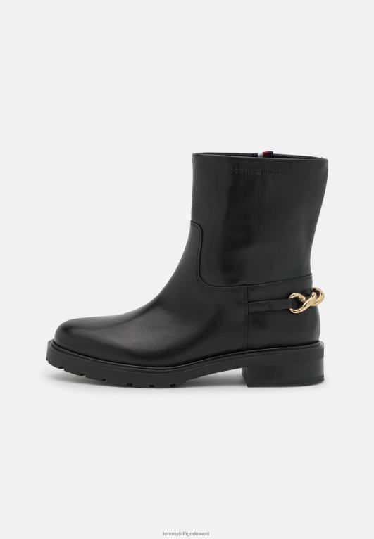 أسود Tommy Hilfiger تطور أحذية الكاحل الكلاسيكية 446444594