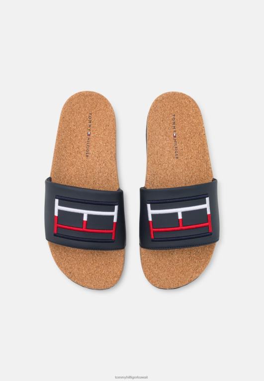 أزرق غامق Tommy Hilfiger البغال بركة العلم 446444598