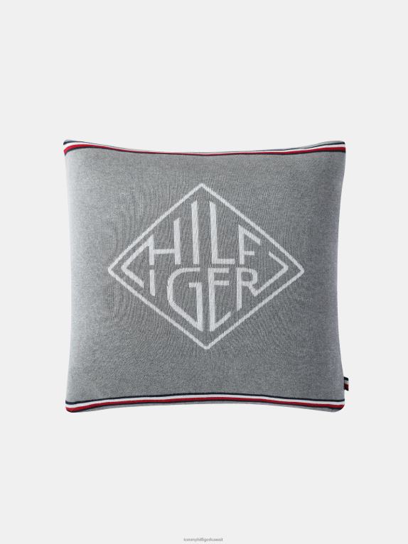 رمادي Tommy Hilfiger وسادة مونوغرام الماس 4464446