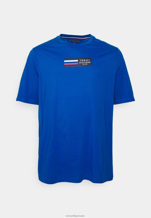 الجزيرة اليونانية الزرقاء Tommy Hilfiger تي شيرت بطبعة جرافيك 446444600