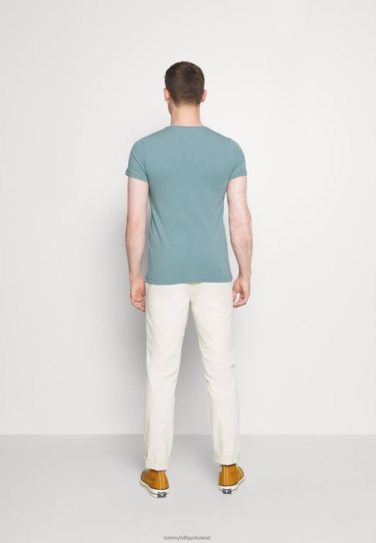 الأزرق النبيل Tommy Hilfiger تي شيرت أساسي 446444603
