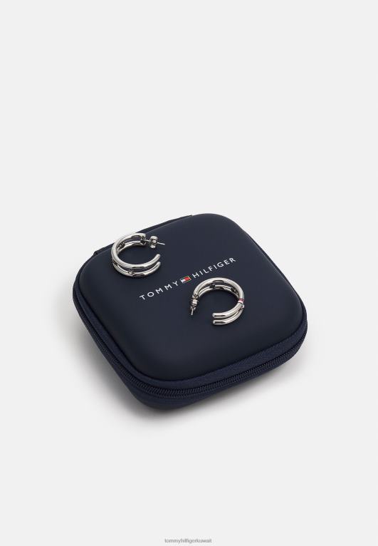 فضية اللون Tommy Hilfiger أقراط عائلة الأجهزة 446444608