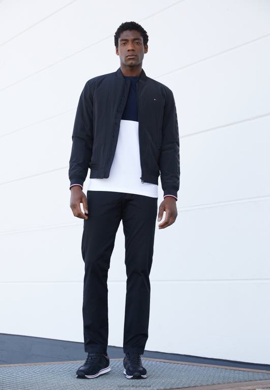 أسود Tommy Hilfiger دينتون تشينو 446444665