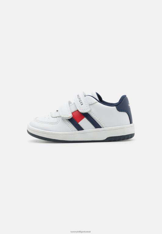 ابيض ازرق Tommy Hilfiger مدربين للجنسين 446444685
