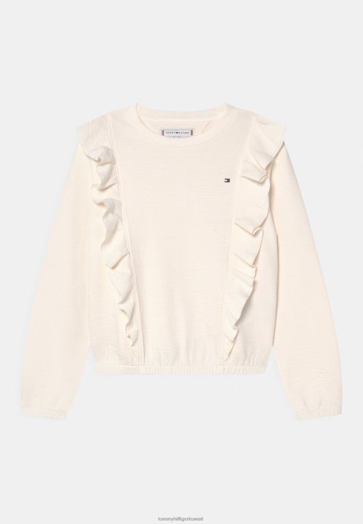 الأبيض القديم Tommy Hilfiger سترة علوية مزخرفة 446444688