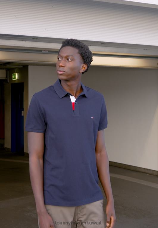 البحرية Tommy Hilfiger بلاكيت قميص بولو عادي 446444695