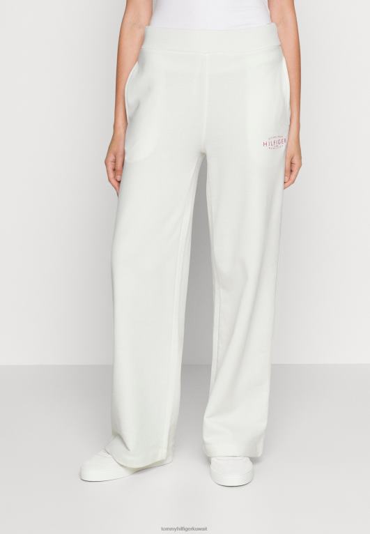 بيج فاتح Tommy Hilfiger قيعان رياضية مستقيمة ذات علامة تجارية جديدة 446444708