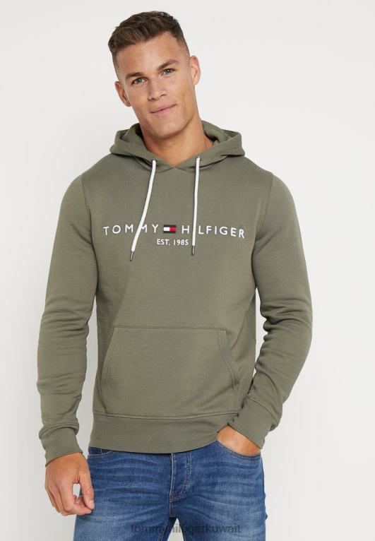 أخضر Tommy Hilfiger هوديي بشعار الماركة 446444718