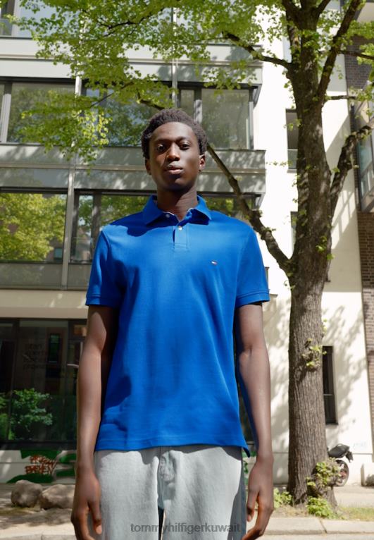 الجزيرة اليونانية الزرقاء Tommy Hilfiger قميص بولو عادي 446444725