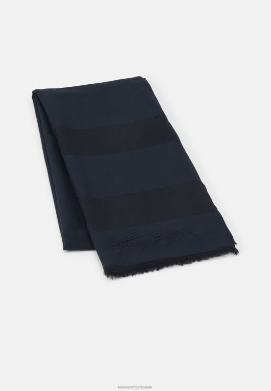 سماء الصحراء Tommy Hilfiger وشاح ناعم مبدع 446444754