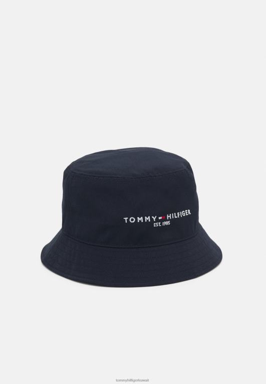 تومي البحرية Tommy Hilfiger قبعة قبعة دلو تقنية راسخة 446444756