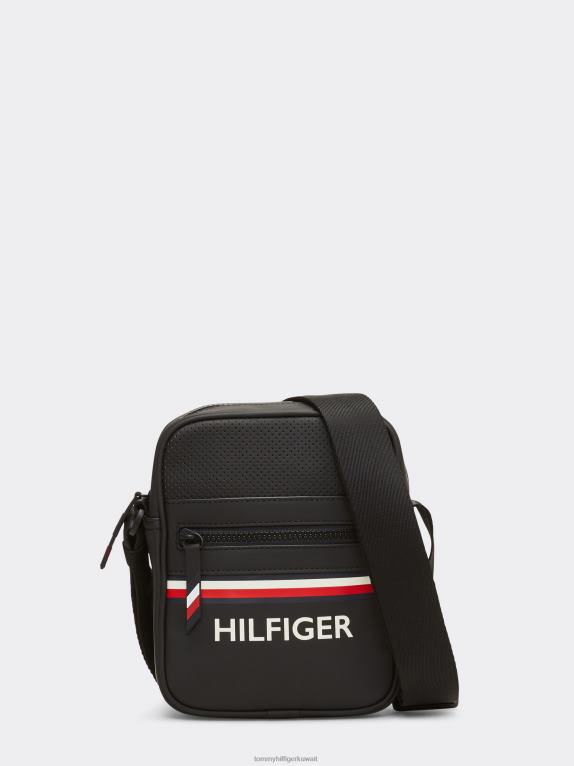 أسود Tommy Hilfiger مراسل صغير أساسي 44644477