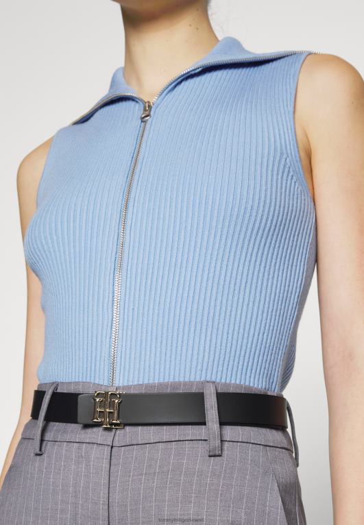 أسود/وردي بني داكن Tommy Hilfiger حزام الشعار 446444772