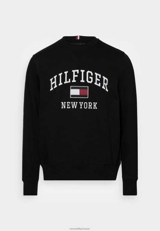أسود Tommy Hilfiger البلوز اسكواش الحديثة 446444784