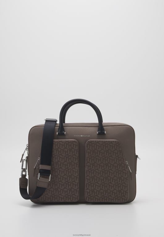 رمادي داكن المدينة Tommy Hilfiger حقيبة كمبيوتر الأعمال حقيبة كمبيوتر محمول 446444793