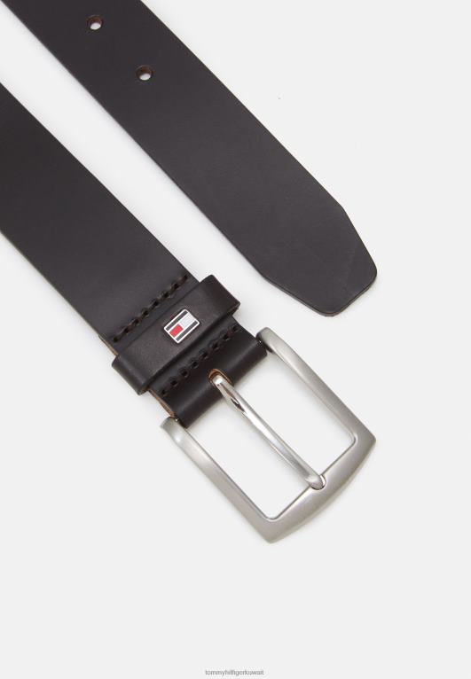 بني غامق Tommy Hilfiger حزام دينتون جديد 446444806