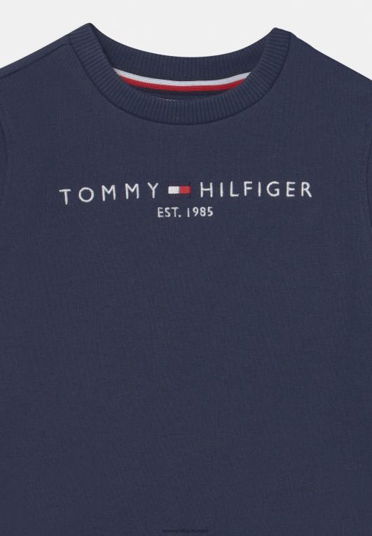 البحرية الشفق Tommy Hilfiger سترة أساسية للجنسين 446444820