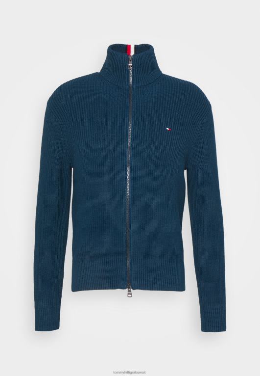 ضفاف البحيرة المظلمة Tommy Hilfiger الرمز البريدي الملمس من خلال سترة 446444837