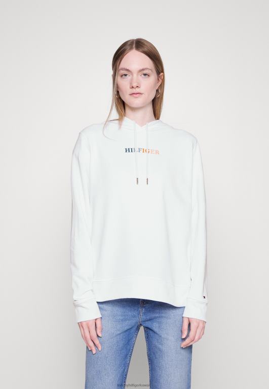 أبيض Tommy Hilfiger هوديي البلوز 446444840