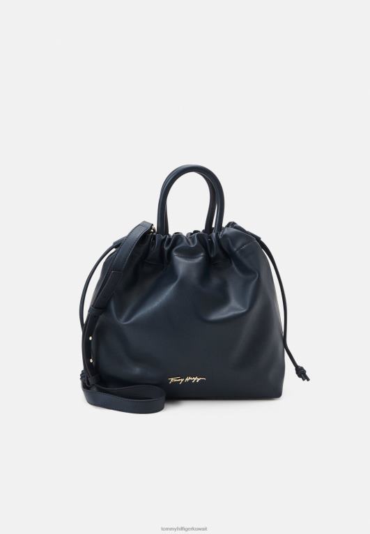 سماء الصحراء Tommy Hilfiger حقيبة يد نباتية فاخرة 446444847