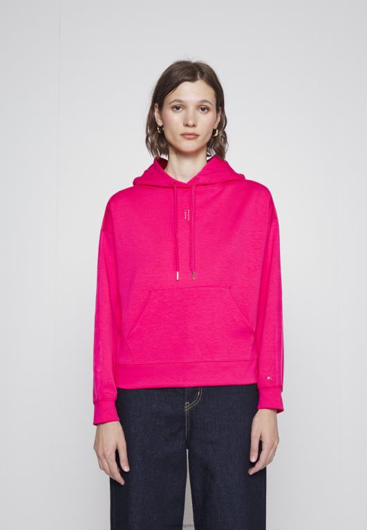 روعة الوردي Tommy Hilfiger هوديي هوديي متشابك مريح 446444870