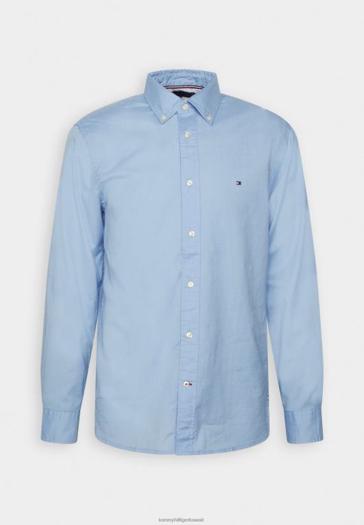 أزرق غائم Tommy Hilfiger قميص صلب ناعم طبيعي 446444895