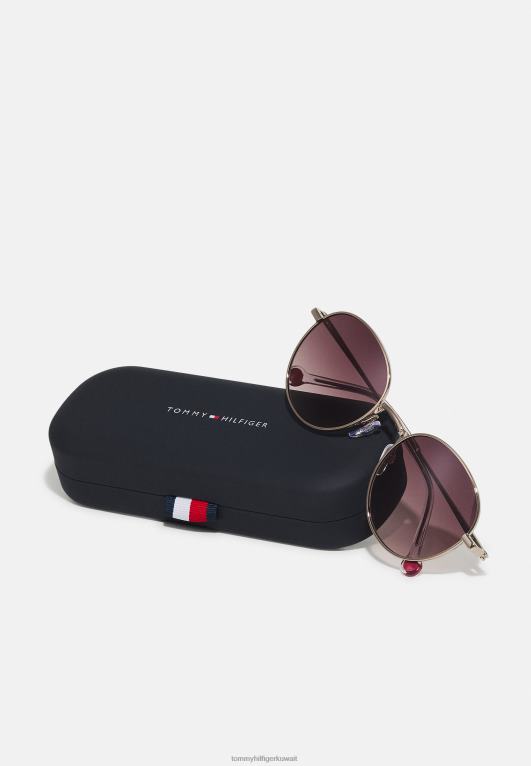 لون ذهبي فاتح Tommy Hilfiger نظارة شمسيه 446444908