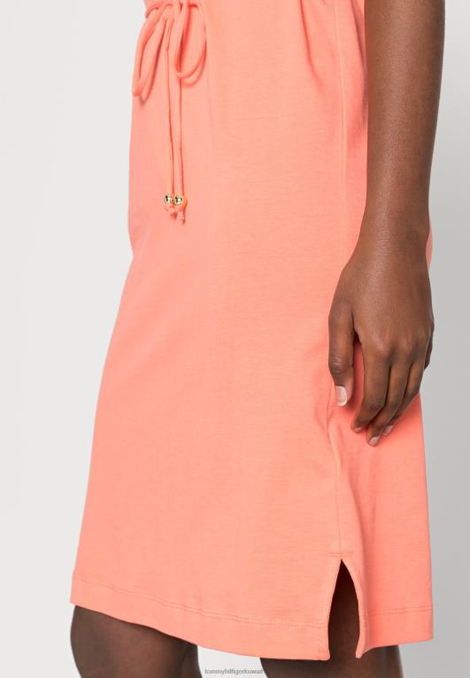 زهر المرجان Tommy Hilfiger فستان جيرسي بارد 446444910