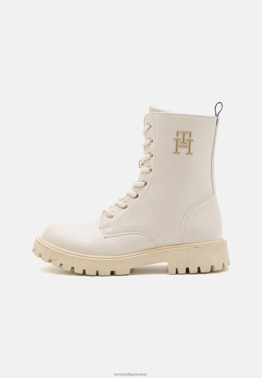 قبالة الأبيض Tommy Hilfiger حذاء كاحل برباط للجنسين 446444916