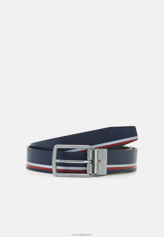 أسود / الشركات Tommy Hilfiger دينتون حزام ذو وجهين 446444922