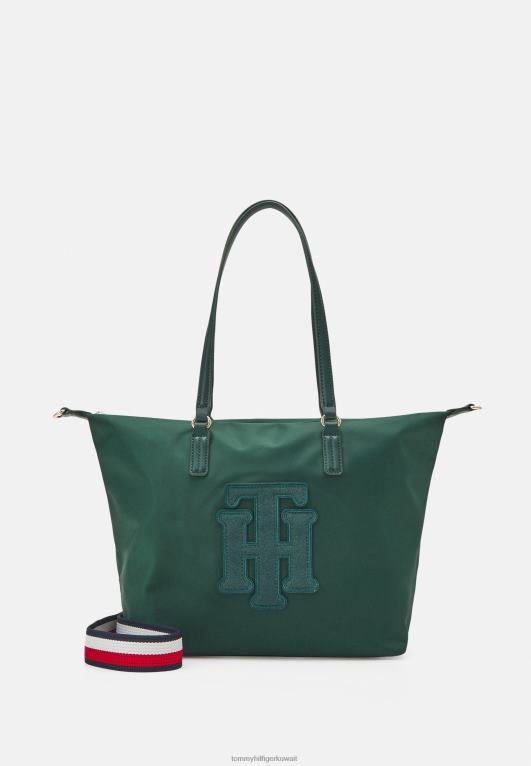 صياد Tommy Hilfiger حقيبة حمل مزينة بزهرة الخشخاش 446444926