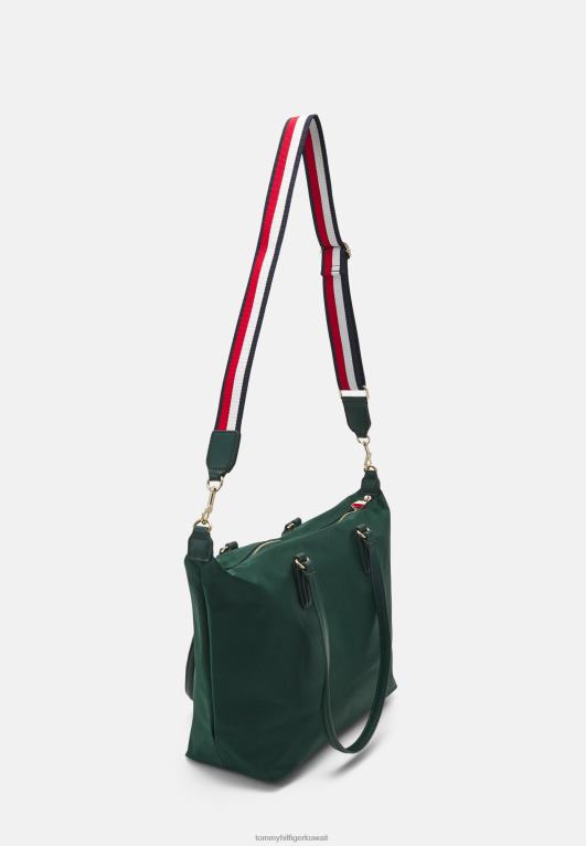 صياد Tommy Hilfiger حقيبة حمل مزينة بزهرة الخشخاش 446444926