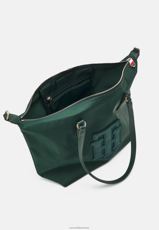 صياد Tommy Hilfiger حقيبة حمل مزينة بزهرة الخشخاش 446444926