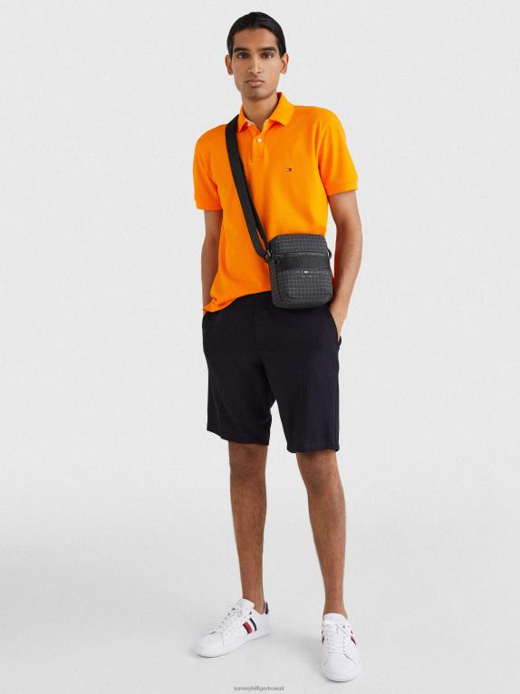 أسود Tommy Hilfiger أنشأت حقيبة مراسل صغيرة 44644493