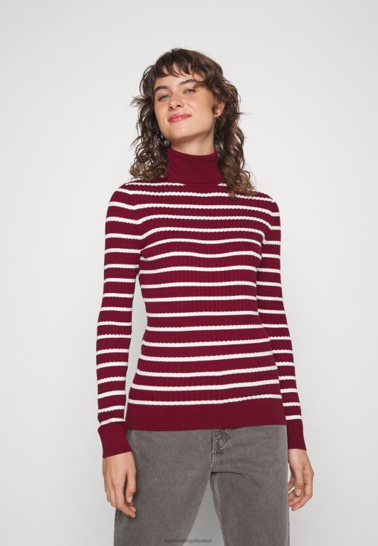 ستب روج/إكرو Tommy Hilfiger سترة لفة الكابل 446444930