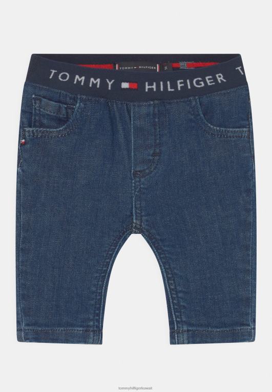 الدنيم الأزرق Tommy Hilfiger بنطلون جينز للأطفال مناسب للجنسين 446444941
