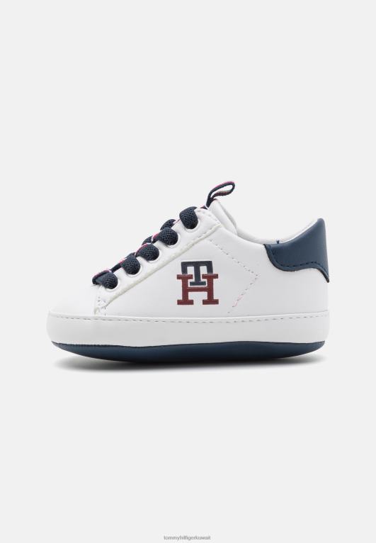 ابيض ازرق Tommy Hilfiger أحذية أولى للجنسين 446444953