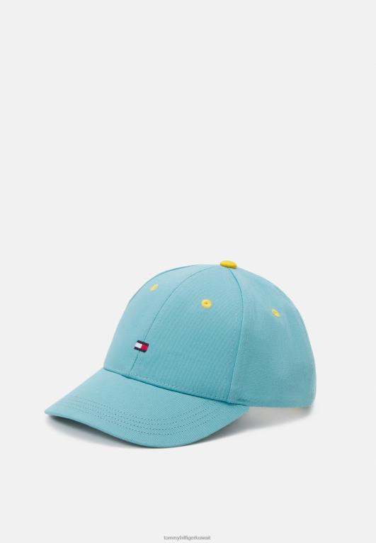 قمة خضراء Tommy Hilfiger قبعة للجنسين 446444956