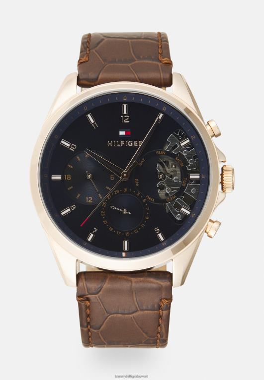 بني/أزرق Tommy Hilfiger ساعة بيكر كرونوغراف 446444959