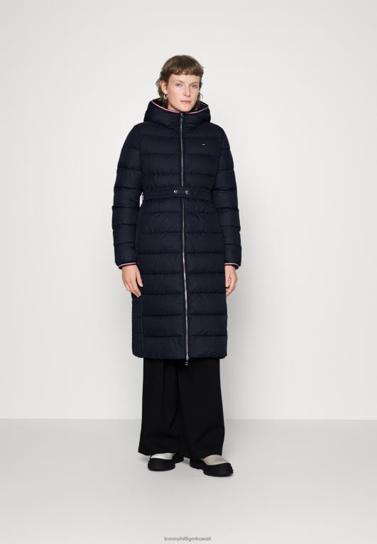 سماء الصحراء Tommy Hilfiger معطف الشتاء ماكسي المؤنث 446444966