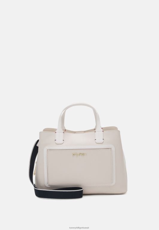ريشة بيضاء Tommy Hilfiger حقيبة يد مميزة 446444968