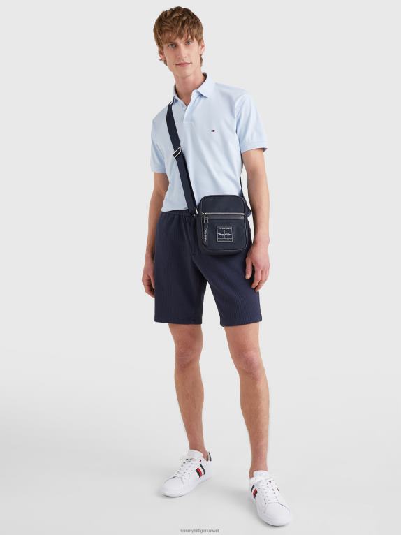 سماء الصحراء أحادية Tommy Hilfiger حقيبة مراسل صغيرة تحمل شعار التوقيع 44644500